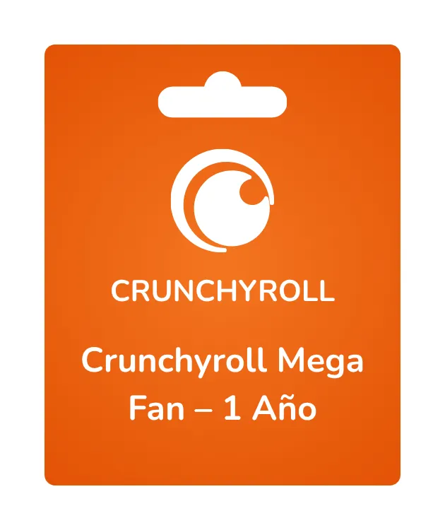 CrunchyRoll Mega Fan (1 Año) Cuenta Completa