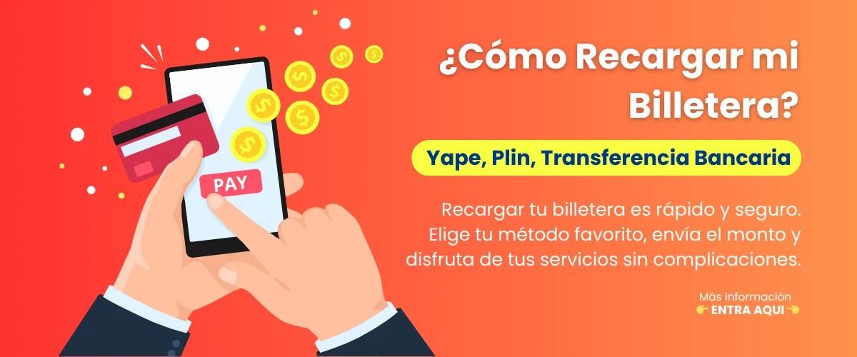 Como recargar mi billetera